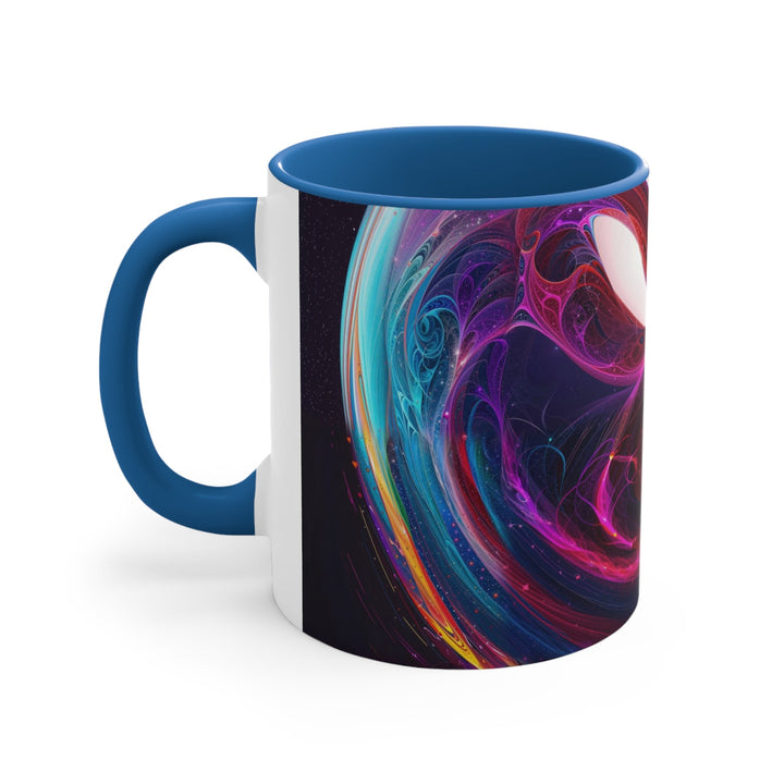 Cosmic Love Swirl - Accent Coffee Mug - Mug - g(0D·IO) - Pink - 11oz -