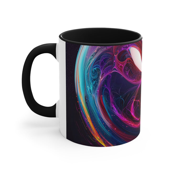 Cosmic Love Swirl - Accent Coffee Mug - Mug - g(0D·IO) - Pink - 11oz -