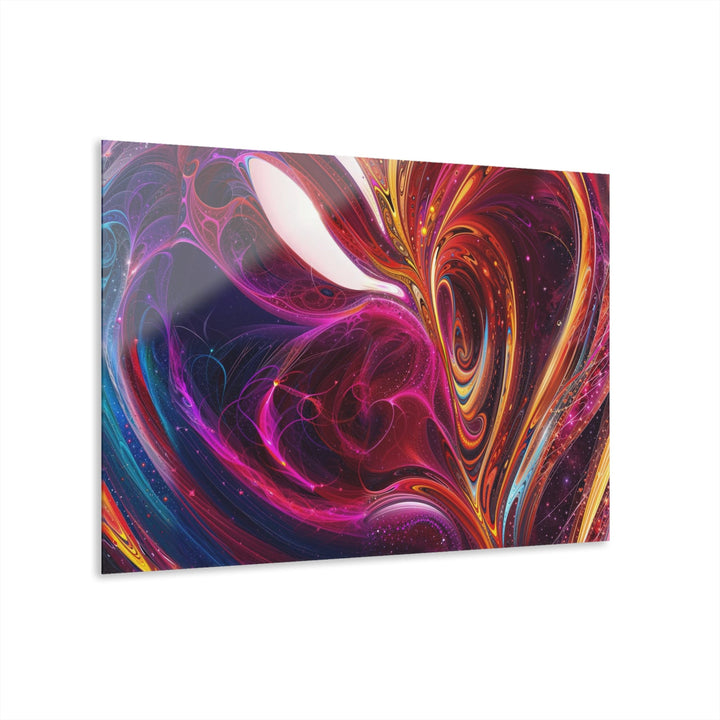 Cosmic Love Swirl - Acrylic Prints (French Cleat Hanging) - Home Decor - g(0D·IO) - 36" x 24" (Horizontal) - 0.25'' -