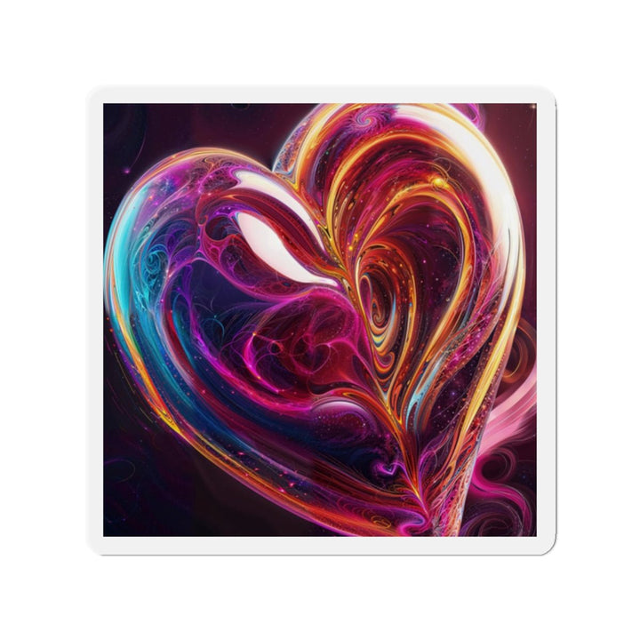 Cosmic Love Swirl - Die-cut Magnet - Home Decor - g(0D·IO) - 2" x 2" - Die-Cut - 1 pc