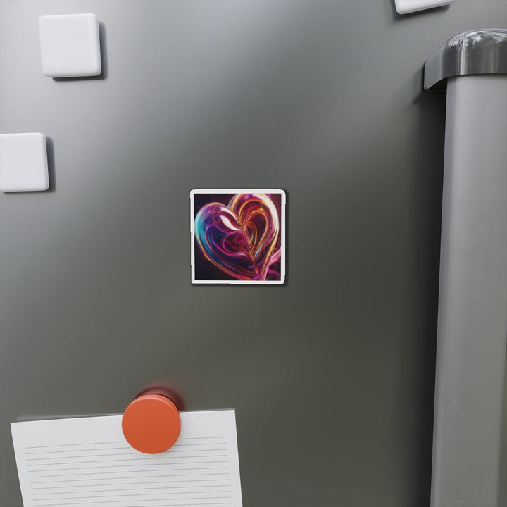 Cosmic Love Swirl - Die-cut Magnet - Home Decor - g(0D·IO) - 6 × 6" - Die-Cut - 1 pc