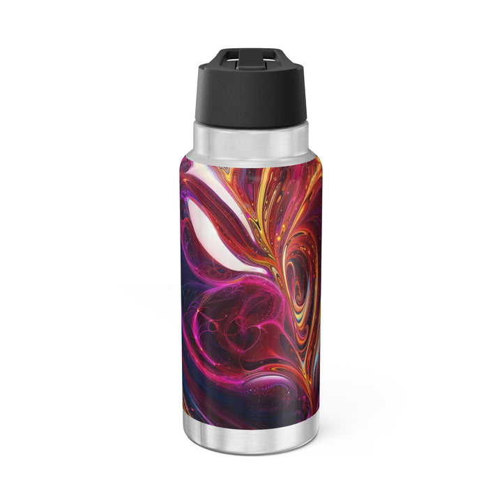 Cosmic Love Swirl - Gator Tumbler 32oz - Mug - g(0D·IO) - Silver - 32oz -