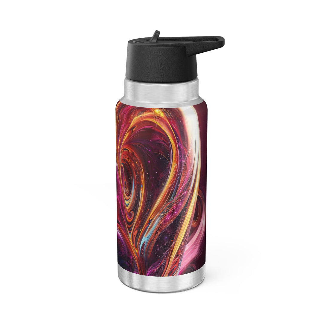 Cosmic Love Swirl - Gator Tumbler 32oz - Mug - g(0D·IO) - Silver - 32oz -