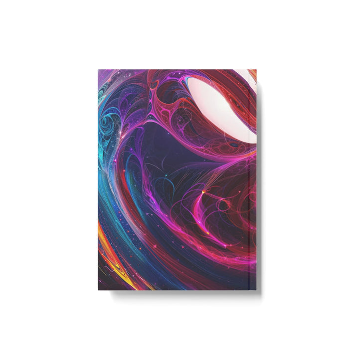 Cosmic Love Swirl - Hard Backed Journal - Paper products - g(0D·IO) - Graph - A5 - White