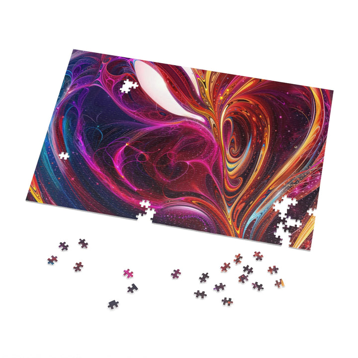 Cosmic Love Swirl - Jigsaw Puzzle (100, 252, 500, 1000 pieces) - Puzzle - g(0D·IO) - 29.25" × 19.75" (1000 pcs) - -