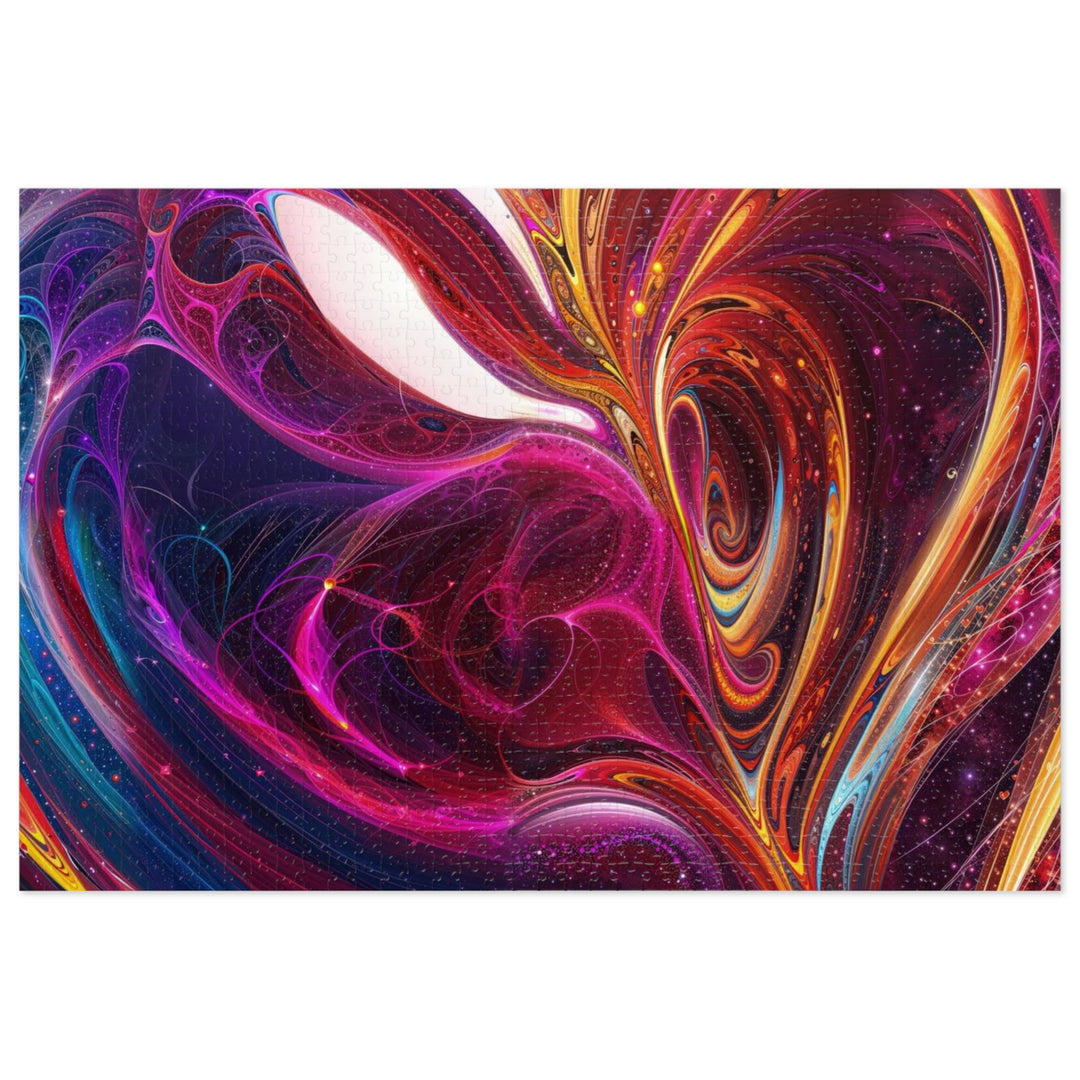 Cosmic Love Swirl - Jigsaw Puzzle (100, 252, 500, 1000 pieces) - Puzzle - g(0D·IO) - 29.25" × 19.75" (1000 pcs) - -