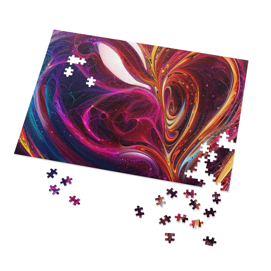 Cosmic Love Swirl - Jigsaw Puzzle (100, 252, 500, 1000 pieces) - Puzzle - g(0D·IO) - 29.25" × 19.75" (1000 pcs) - -