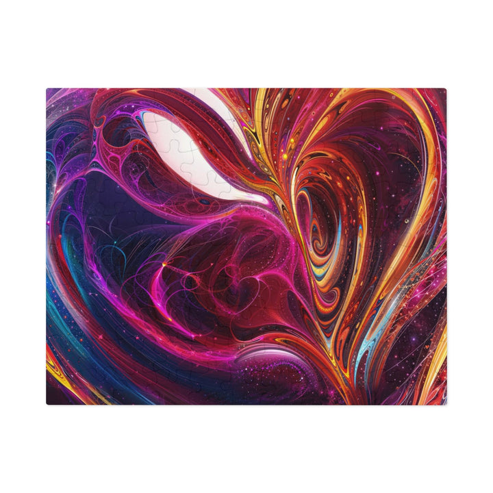 Cosmic Love Swirl - Jigsaw Puzzle (100, 252, 500, 1000 pieces) - Puzzle - g(0D·IO) - 9.6" × 8" (110 pcs) - -
