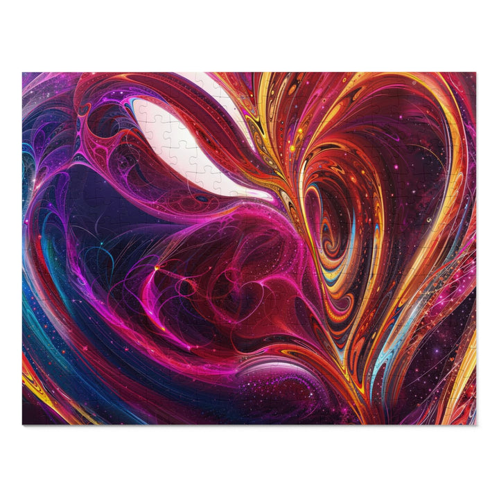 Cosmic Love Swirl - Jigsaw Puzzle (100, 252, 500, 1000 pieces) - Puzzle - g(0D·IO) - 14" × 11" (252 pcs) - -