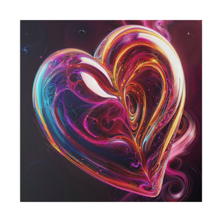 Cosmic Love Swirl - Matte Canvas - Canvas - g(0D·IO) - 32" x 32" (Square) - 0.75'' -