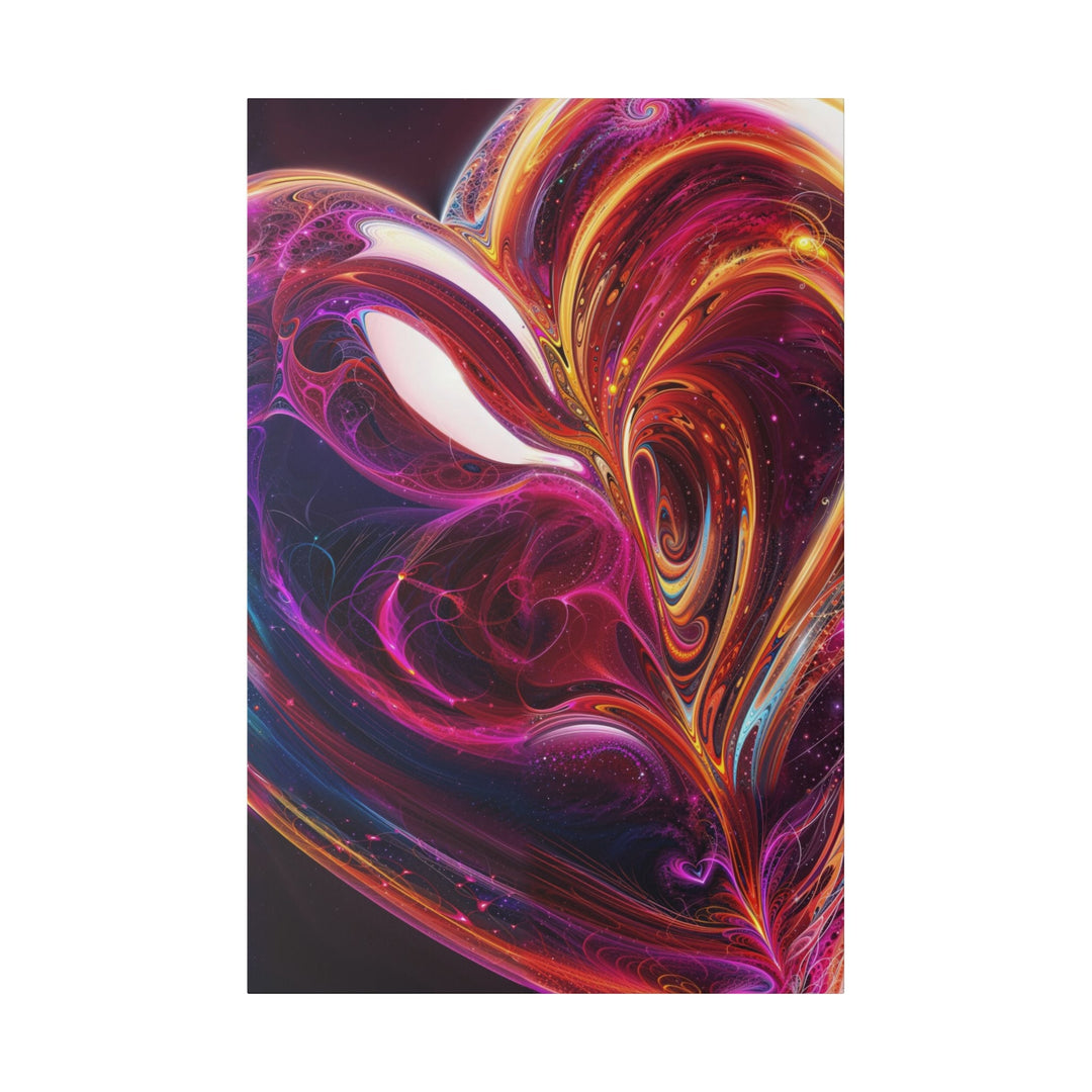 Cosmic Love Swirl - Matte Canvas - Canvas - g(0D·IO) - 32″ x 48″ (Vertical) - 0.75'' -