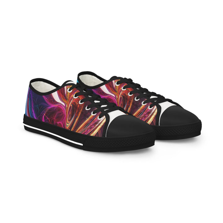 Cosmic Love Swirl - Men's Lowtop Sneakers - Shoes - g(0D·IO) - US 5 - Black sole -