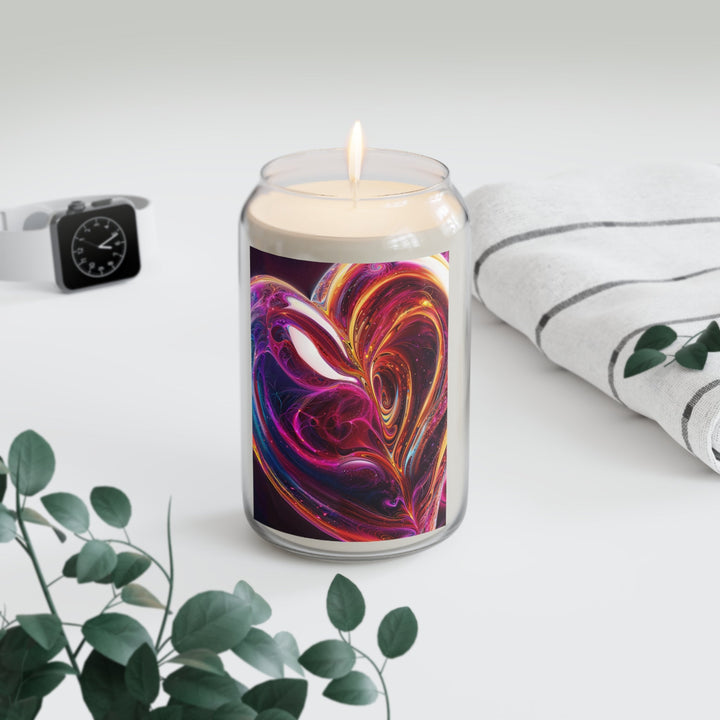 Cosmic Love Swirl - Scented Candle - Home Decor - g(0D·IO) - Vanilla Bean - 13.75oz -