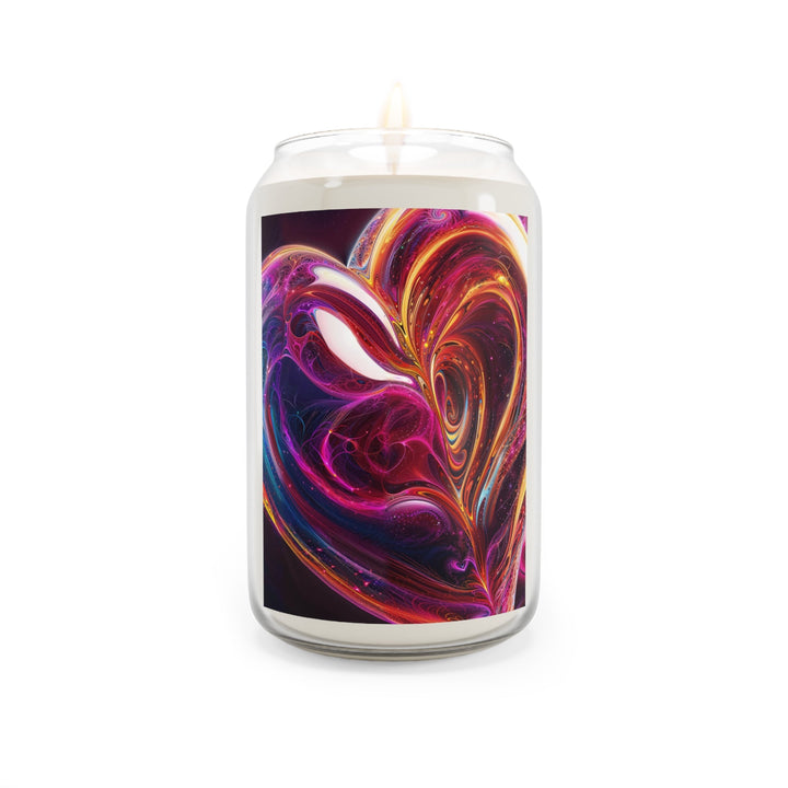 Cosmic Love Swirl - Scented Candle - Home Decor - g(0D·IO) - Vanilla Bean - 13.75oz -
