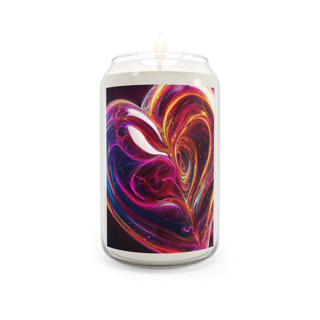 Cosmic Love Swirl - Scented Candle - Home Decor - g(0D·IO) - Sea Breeze - 13.75oz -