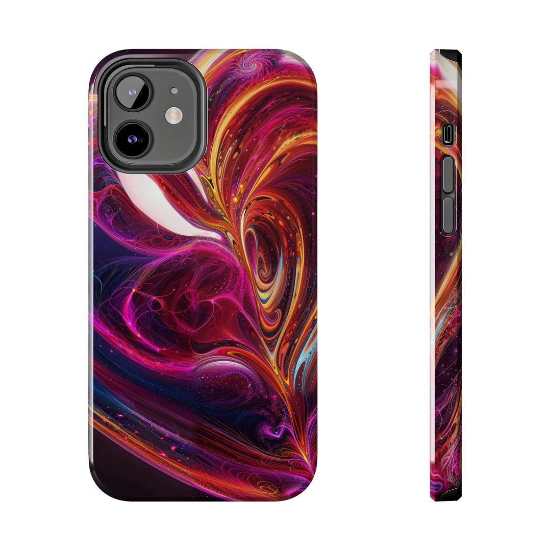 Cosmic Love Swirl - Tough Phone Case - Phone Case - g(0D·IO) - iPhone 12 - -