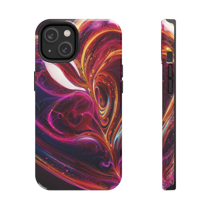 Cosmic Love Swirl - Tough Phone Case - Phone Case - g(0D·IO) - iPhone 14 - -