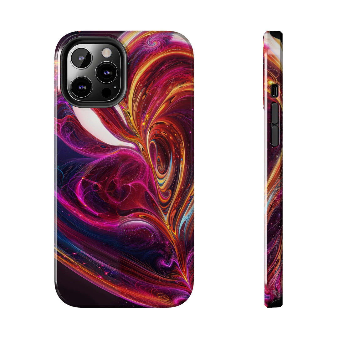 Cosmic Love Swirl - Tough Phone Case - Phone Case - g(0D·IO) - iPhone 12 Pro Max - -