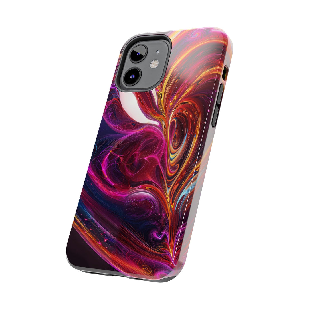 Cosmic Love Swirl - Tough Phone Case - Phone Case - g(0D·IO) - iPhone 13 Mini - -