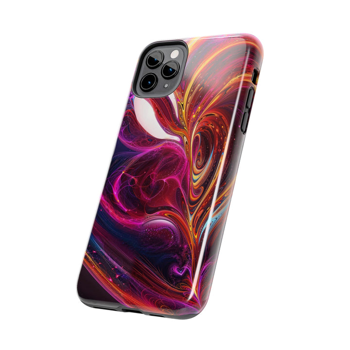 Cosmic Love Swirl - Tough Phone Case - Phone Case - g(0D·IO) - iPhone 13 Mini - -