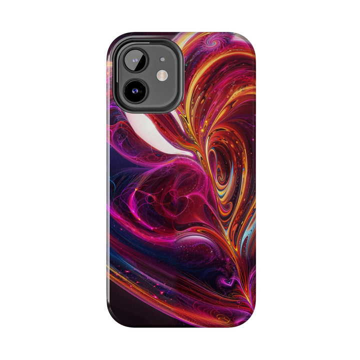 Cosmic Love Swirl - Tough Phone Case - Phone Case - g(0D·IO) - iPhone 13 Mini - -