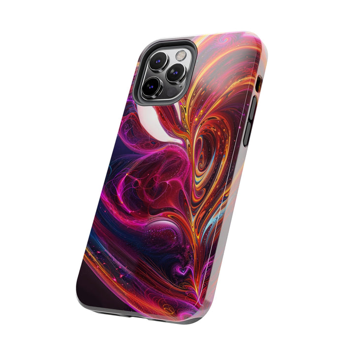 Cosmic Love Swirl - Tough Phone Case - Phone Case - g(0D·IO) - iPhone 13 Mini - -