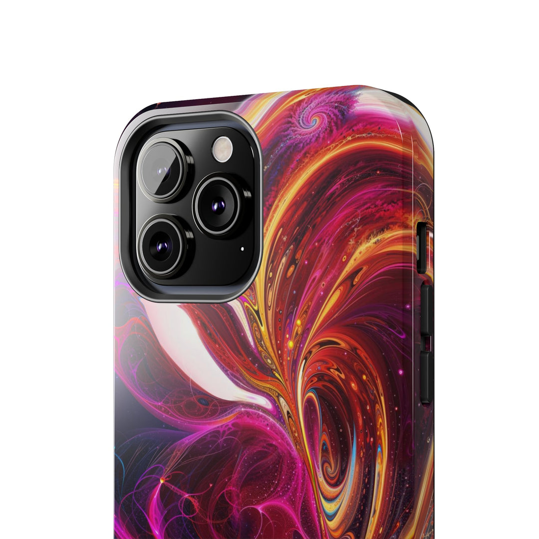 Cosmic Love Swirl - Tough Phone Case - Phone Case - g(0D·IO) - iPhone 13 Mini - -