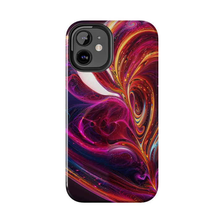 Cosmic Love Swirl - Tough Phone Case - Phone Case - g(0D·IO) - iPhone 13 Mini - -