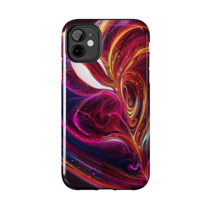 Cosmic Love Swirl - Tough Phone Case - Phone Case - g(0D·IO) - iPhone 13 Mini - -