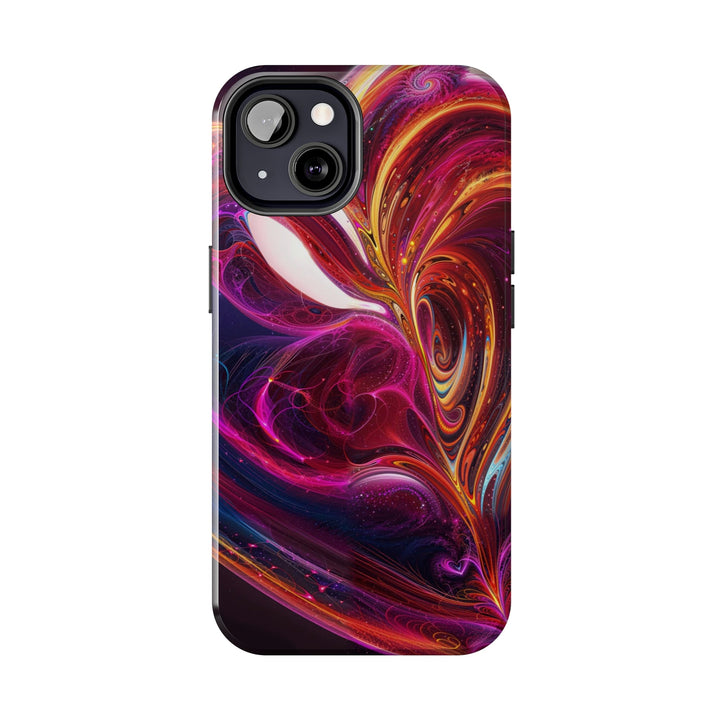 Cosmic Love Swirl - Tough Phone Case - Phone Case - g(0D·IO) - iPhone 13 Mini - -