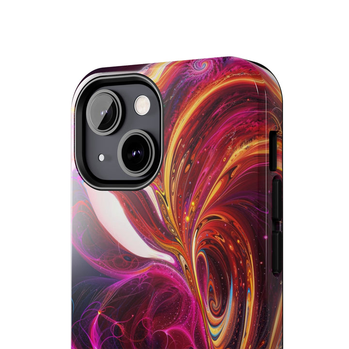 Cosmic Love Swirl - Tough Phone Case - Phone Case - g(0D·IO) - iPhone 13 Mini - -