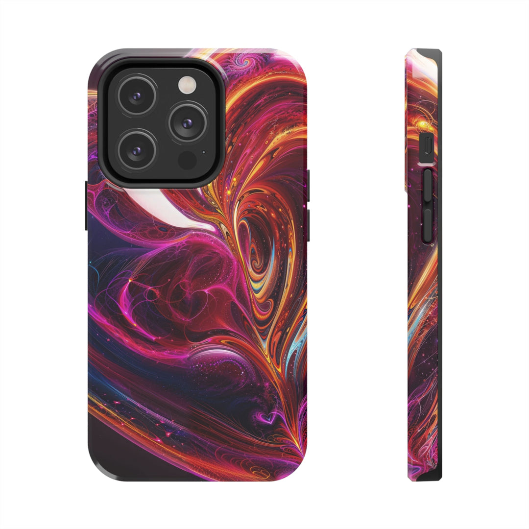 Cosmic Love Swirl - Tough Phone Case - Phone Case - g(0D·IO) - iPhone 14 Pro - -