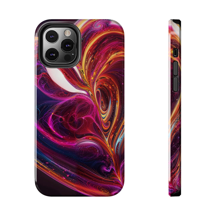 Cosmic Love Swirl - Tough Phone Case - Phone Case - g(0D·IO) - iPhone 12 Pro - -