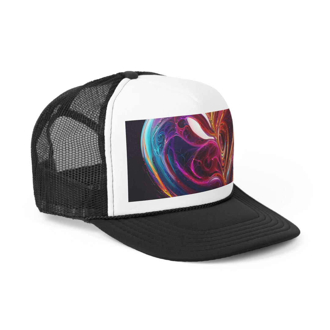 Cosmic Love Swirl - Trucker Hat - Hats - g(0D·IO) - Pink - One size -