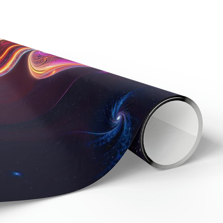 Cosmic Love Swirl - Wrapping Paper - Home Decor - g(0D·IO) - 30'' x 72'' - Matte -