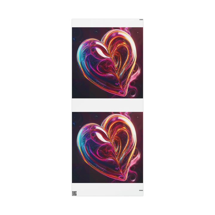 Cosmic Love Swirl - Wrapping Paper - Home Decor - g(0D·IO) - 30'' x 72'' - Matte -