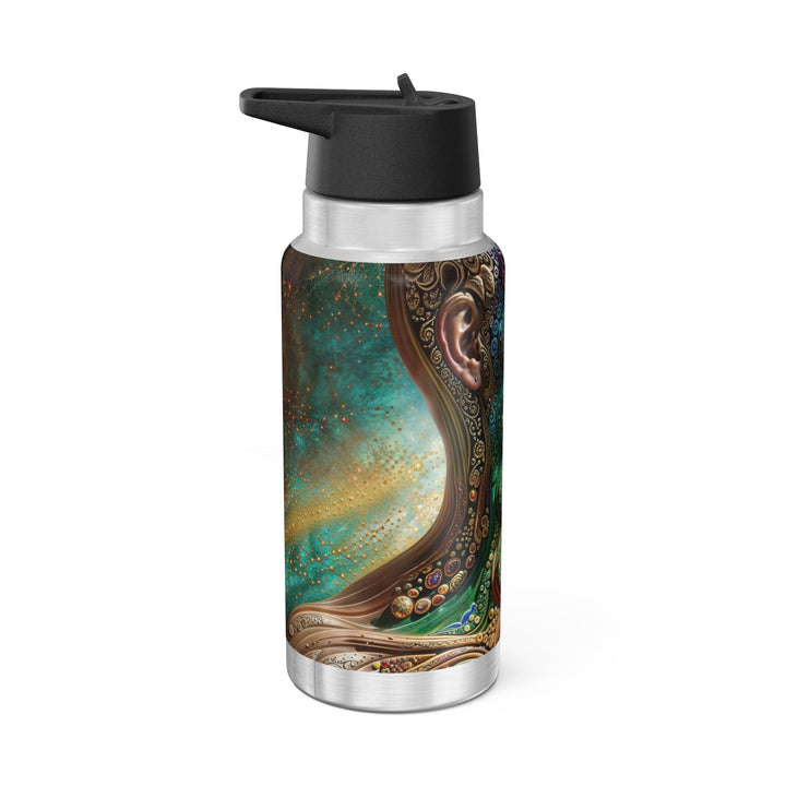 Cosmic Mandala Essence - Gator Tumbler 32oz - Mug - g(0D·IO) - Silver - 32oz -