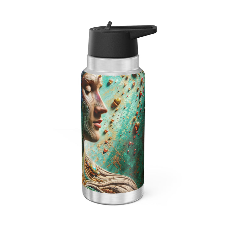 Cosmic Mandala Essence - Gator Tumbler 32oz - Mug - g(0D·IO) - Silver - 32oz -