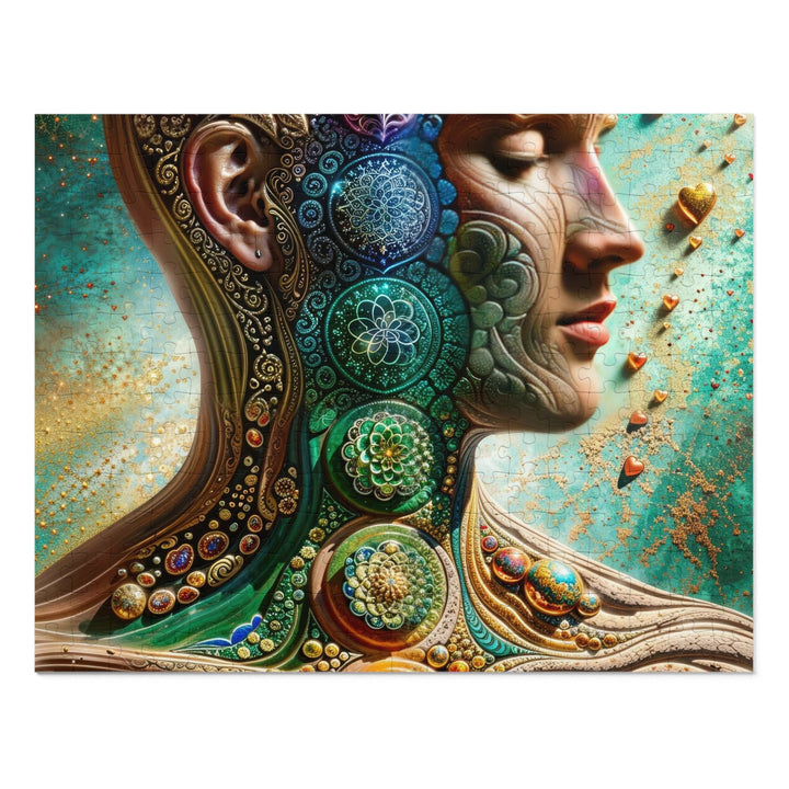 Cosmic Mandala Essence - Jigsaw Puzzle (100, 252, 500, 1000 pieces) - Puzzle - g(0D·IO) - 14" × 11" (252 pcs) - -