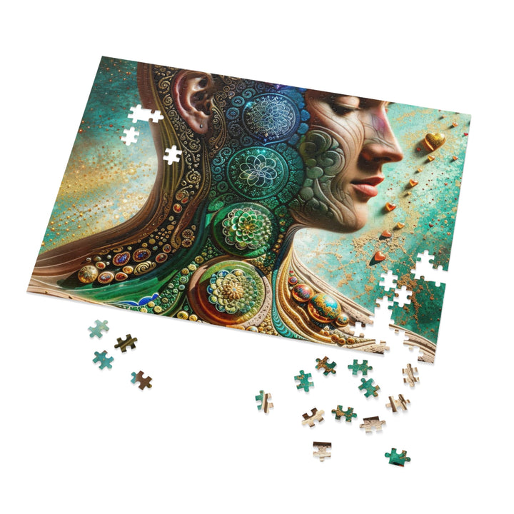 Cosmic Mandala Essence - Jigsaw Puzzle (100, 252, 500, 1000 pieces) - Puzzle - g(0D·IO) - 29.25" × 19.75" (1000 pcs) - -