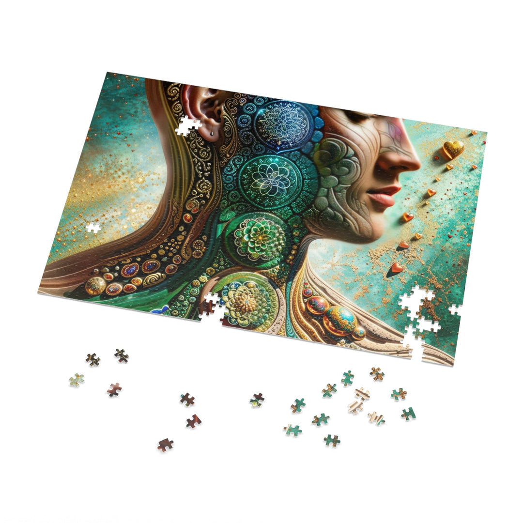 Cosmic Mandala Essence - Jigsaw Puzzle (100, 252, 500, 1000 pieces) - Puzzle - g(0D·IO) - 29.25" × 19.75" (1000 pcs) - -