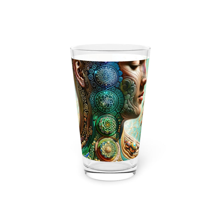 Cosmic Mandala Essence - Pint Glass - Mug - g(0D·IO) - 16oz - -