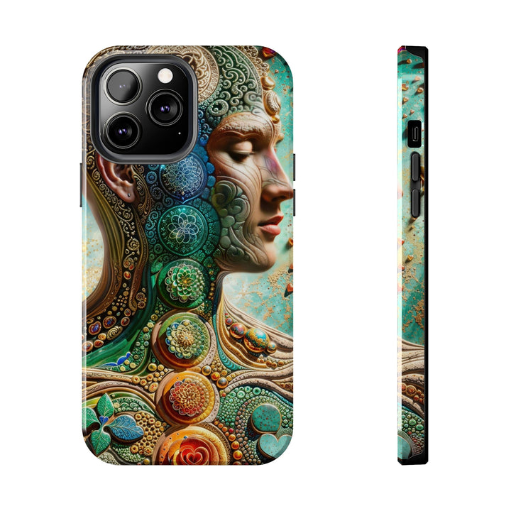 Cosmic Mandala Essence - Tough Phone Case - Phone Case - g(0D·IO) - iPhone 13 Pro Max - -