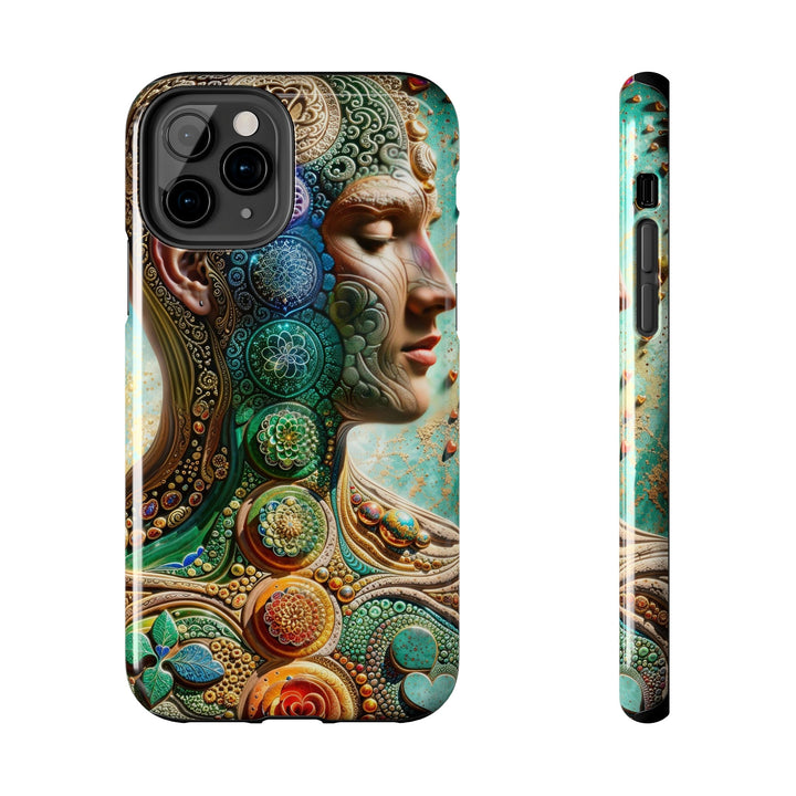 Cosmic Mandala Essence - Tough Phone Case - Phone Case - g(0D·IO) - iPhone 11 Pro - -