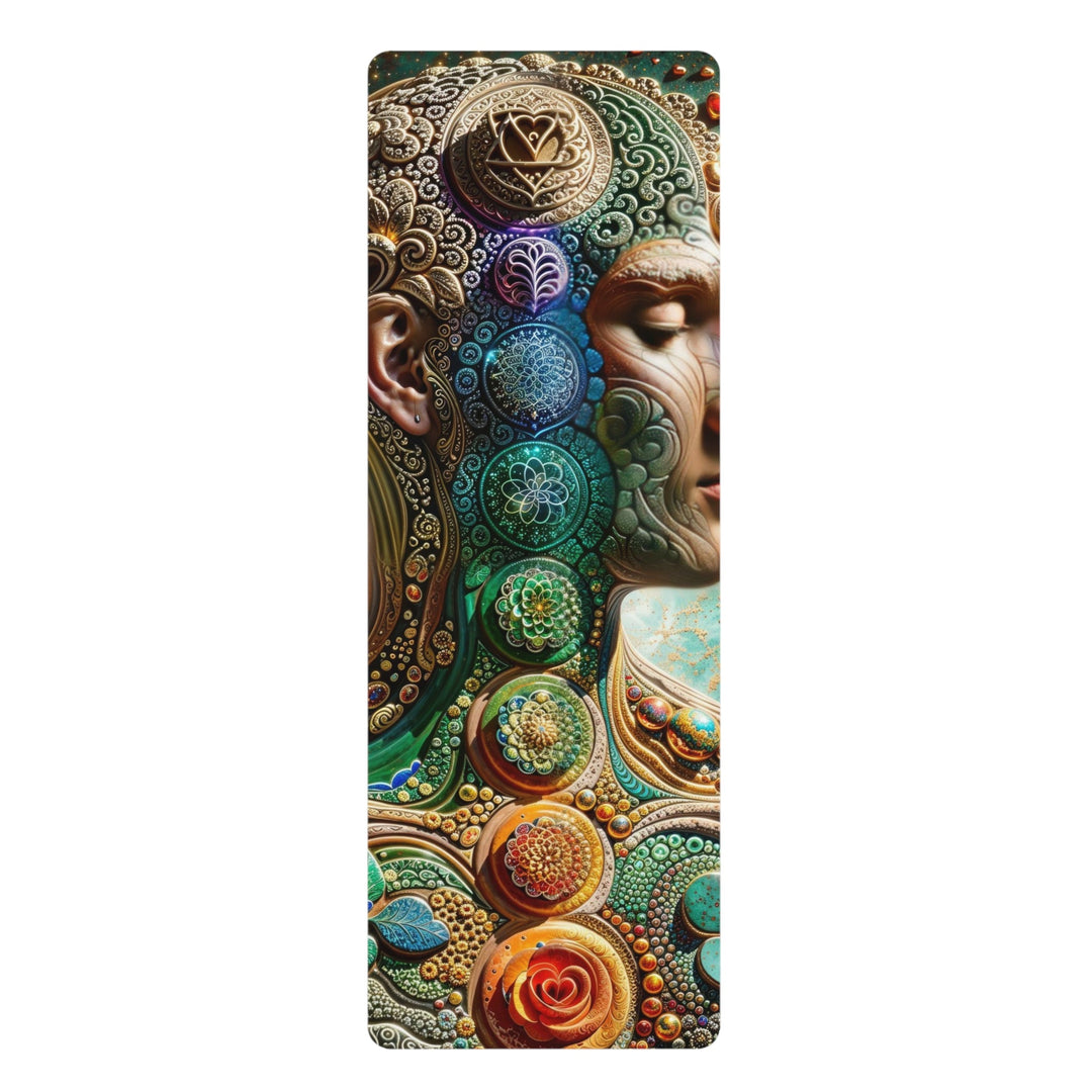 Cosmic Mandala Essence - Yoga Mat - Home Decor - g(0D·IO) - 24” x 68” - -