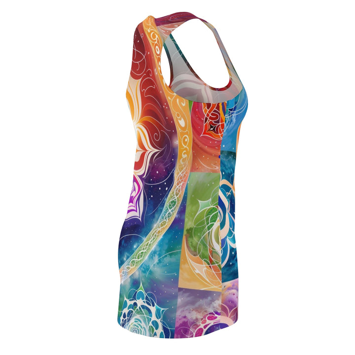 Cosmic Mandala Symphony - Racerback Dress - All Over Prints - g(0D·IO) - XS - -