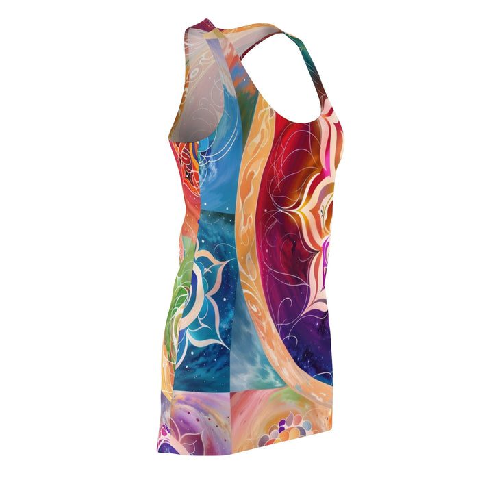 Cosmic Mandala Symphony - Racerback Dress - All Over Prints - g(0D·IO) - XS - -