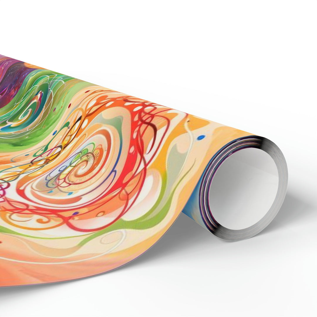 Cosmic Mandala Symphony - Wrapping Paper - Home Decor - g(0D·IO) - 30'' x 72'' - Matte -