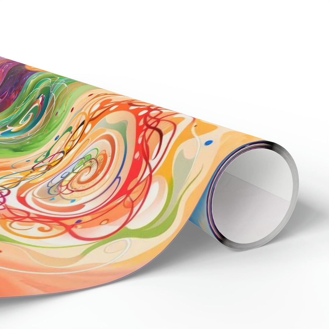 Cosmic Mandala Symphony - Wrapping Paper - Home Decor - g(0D·IO) - 30'' x 72'' - Matte -