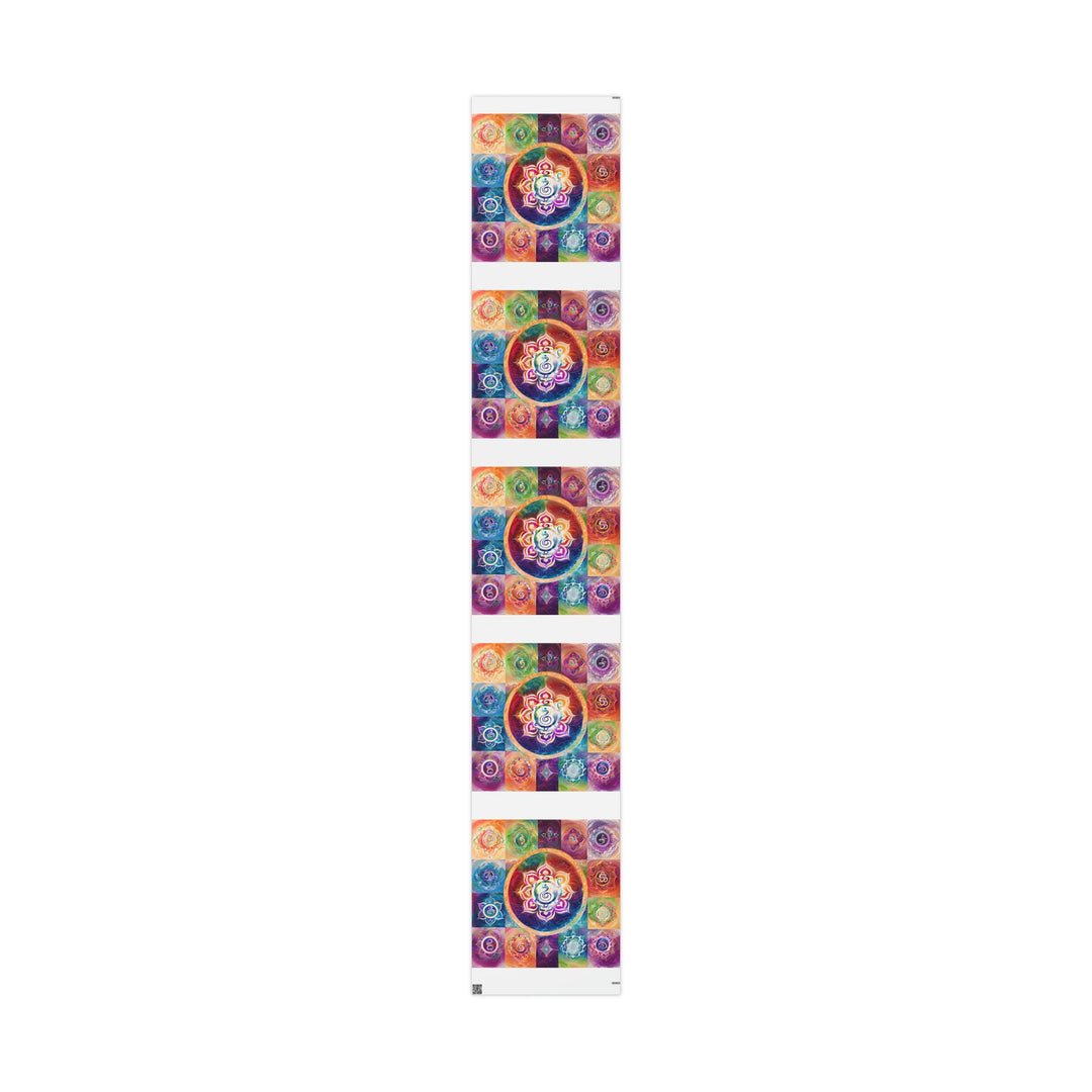 Cosmic Mandala Symphony - Wrapping Paper - Home Decor - g(0D·IO) - 30" x 180" - Matte -